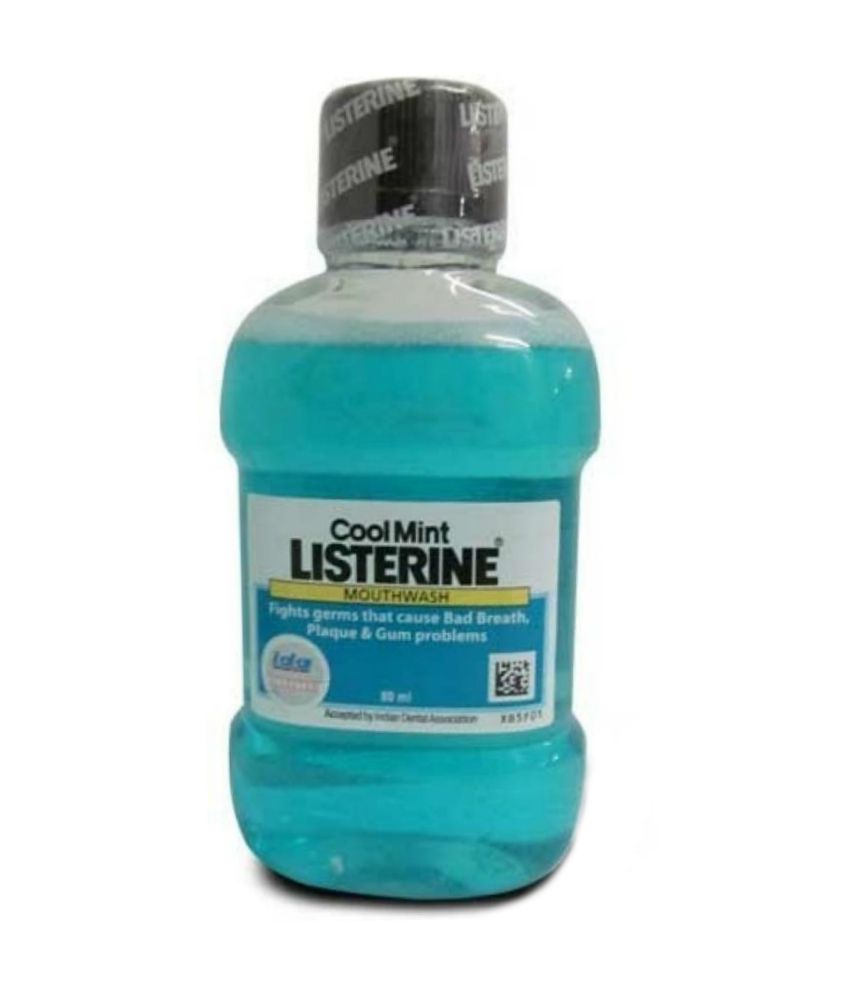 Listerine Cool Mint Mouth Wash | 80 ml