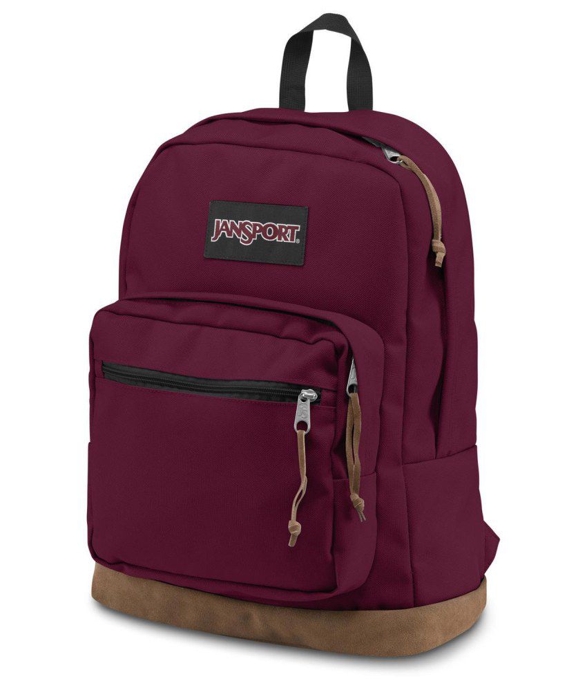 JanSport Maroon Backpack - Buy JanSport Maroon Backpack Online at Low ...