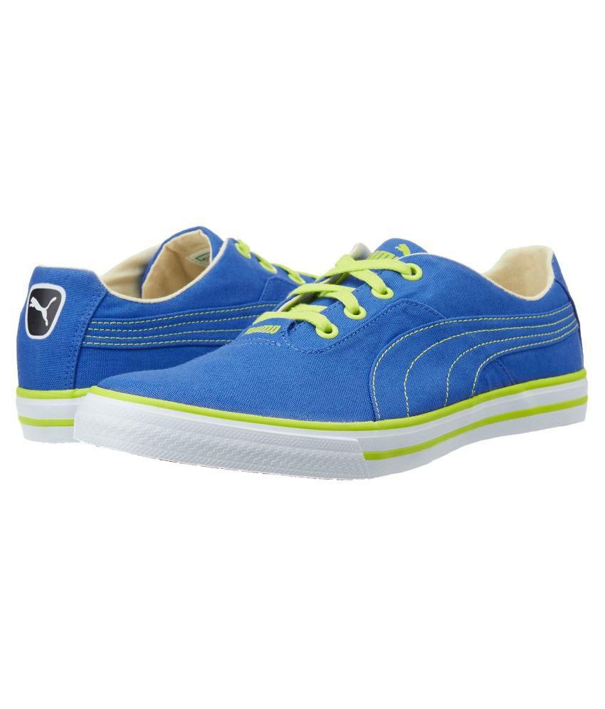 Puma Blue Sneakers Price in India- Buy Puma Blue Sneakers Online at ...
