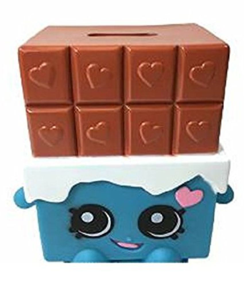 Shopkins Chocolate Bar Cheeky Molded Coin Piggy Bank for Kids Buy