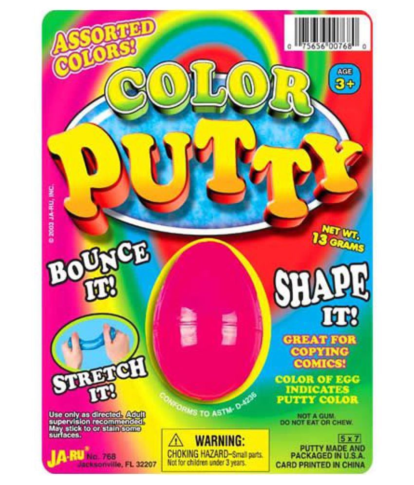 silly putty colors