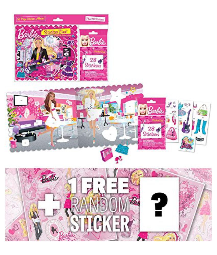 barbie fashion sticker stylist