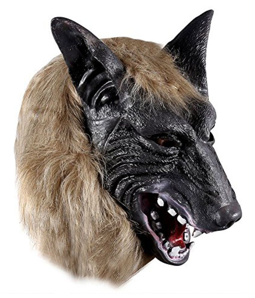 Lvzun Wolf Head Mask forÂ Halloween and Cosplay Costume Party - Buy ...