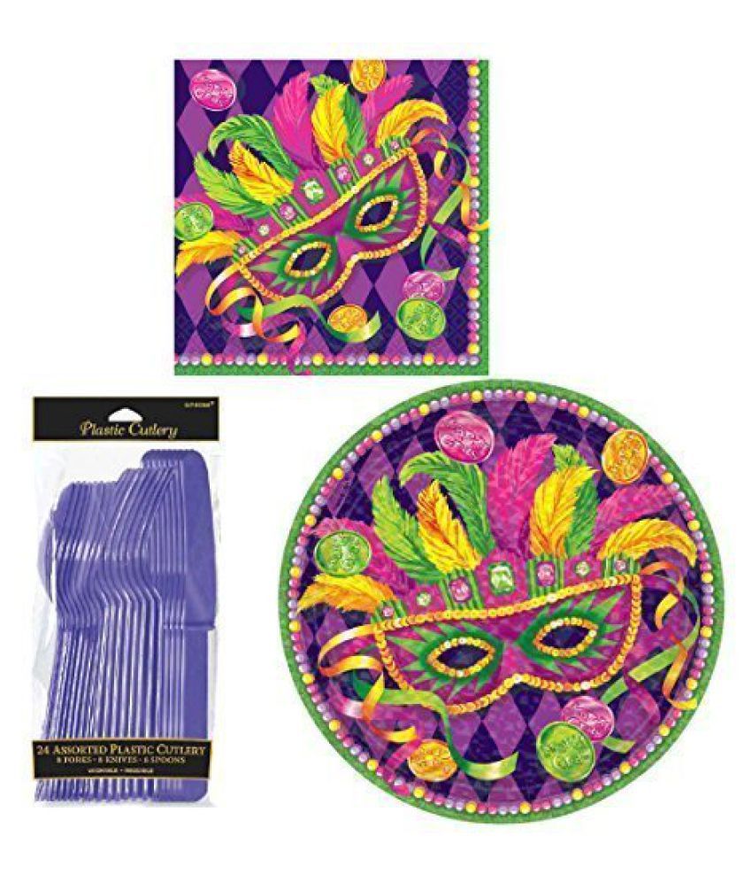 mardi gras napkins