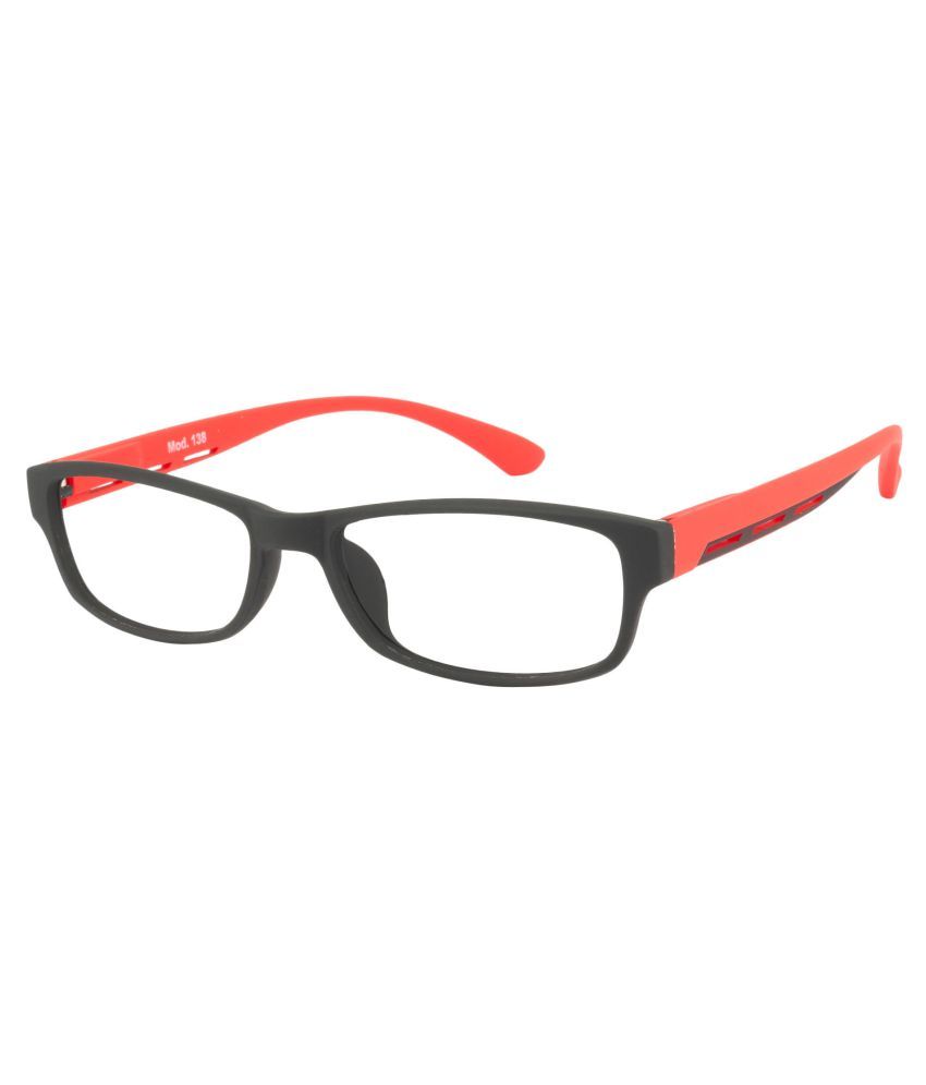 Glitters Red Square Spectacle Frame G138C1-5 - Buy Glitters Red Square ...