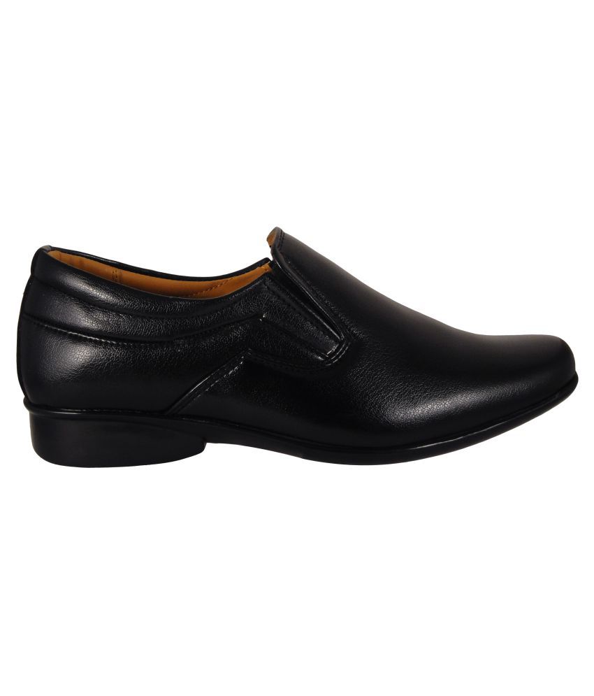 Action Black Office Artificial Leather Formal Shoes Price in India- Buy ...