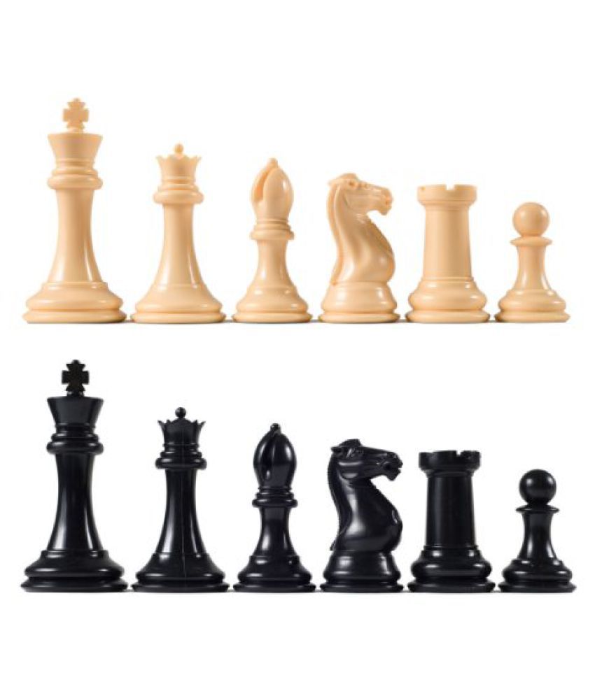Premier Tournament Chess Pieces with 4 1/8" King - Natural ...