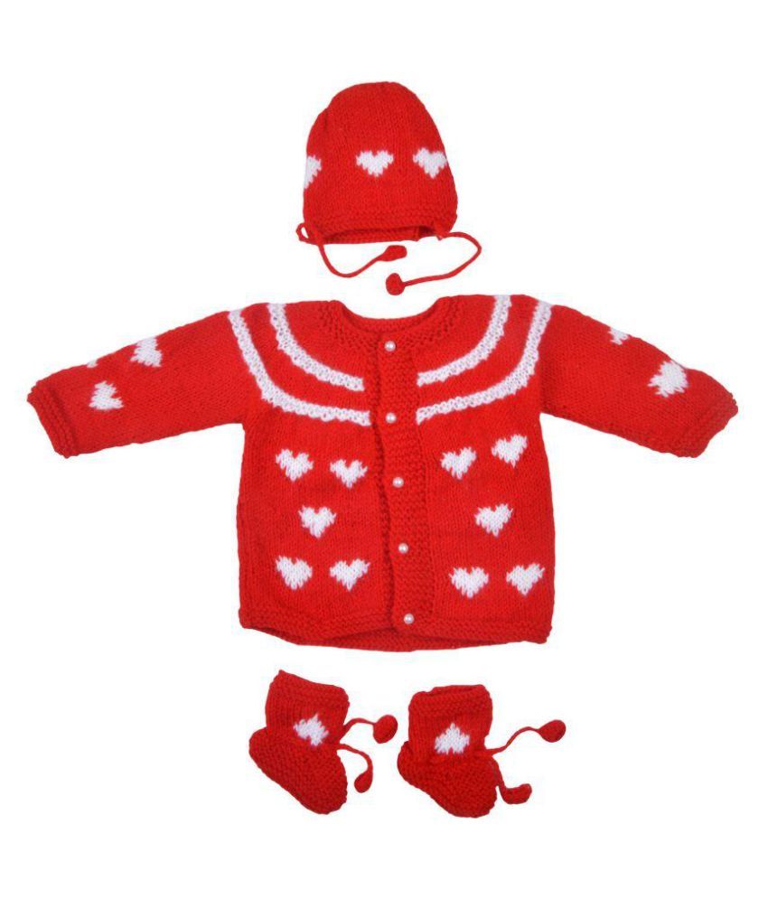 Aarna Apparels Red Baby Gift Sets Infant Buy Aarna Apparels Red Baby