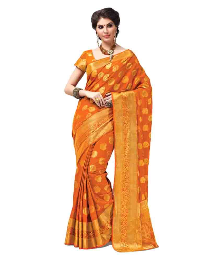 raw silk saree draping