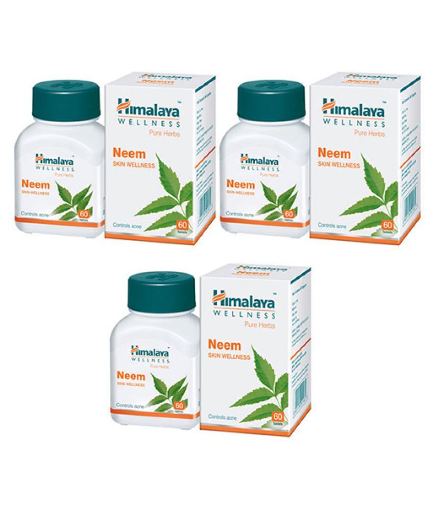     			Himalaya Neem 60's Tablets (Pack of 3)