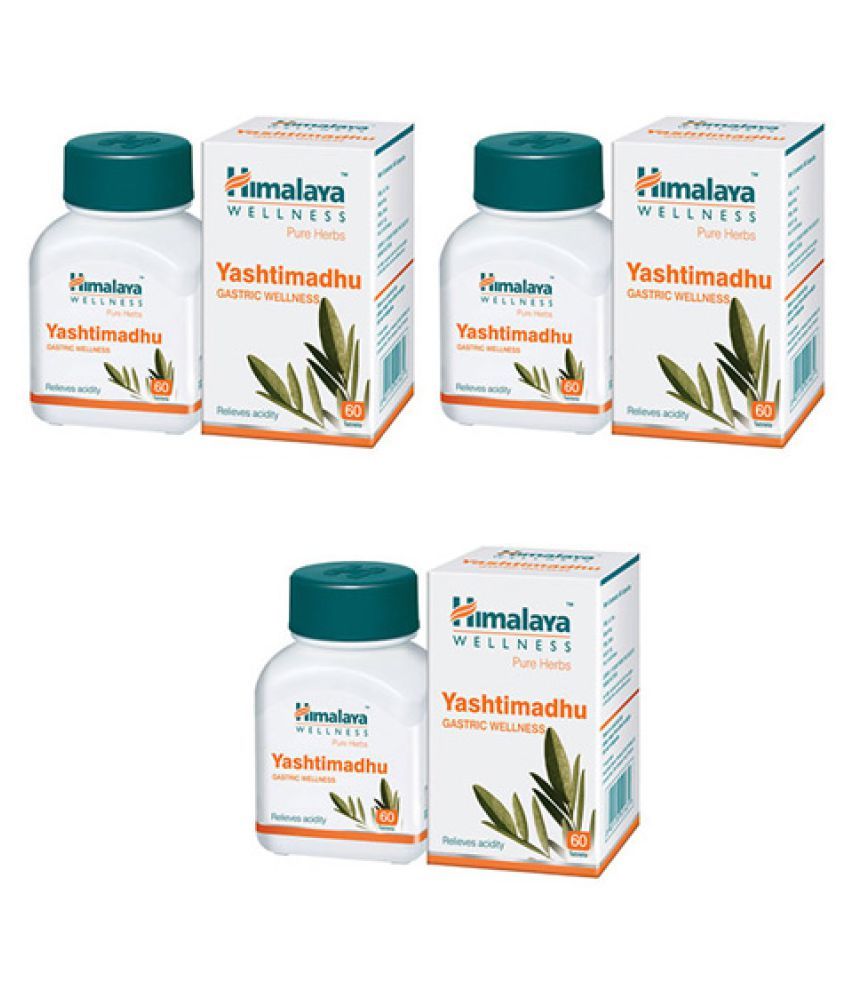     			Himalaya Yashtimadhu 60's Tablets (Pack of 3)