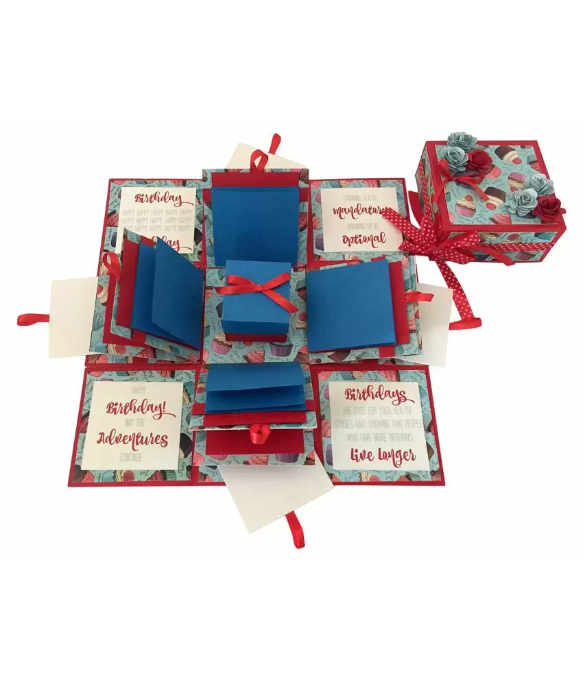 Birthday Cake Explosion Box Birthday Gift - Etsy