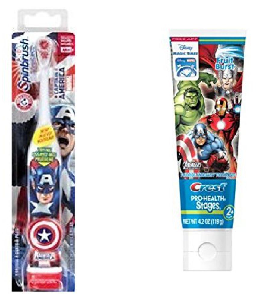 crest avengers toothpaste