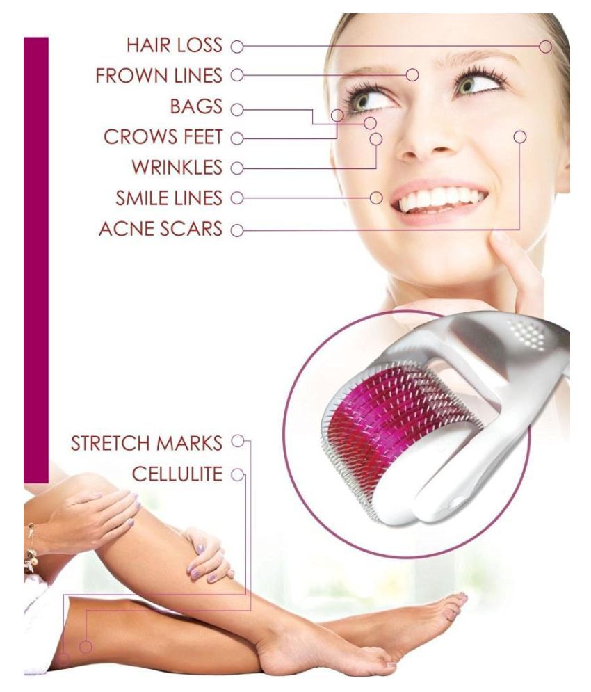 DRS Dermaroller 2.5mm + Collagen + Hyaluronic Acid + Vitamin Serum