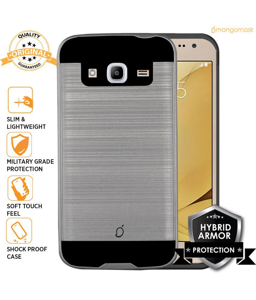 Samsung Galaxy J2 16 Cover By Mangomask Grey Plain Back Covers Online At Low Prices Snapdeal India