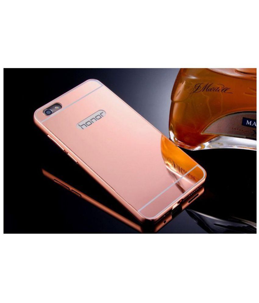 lobby scannen Kindercentrum Huawei Honor 4X Cover by feomy - Rose Gold - Plain Back Covers Online at  Low Prices | Snapdeal India