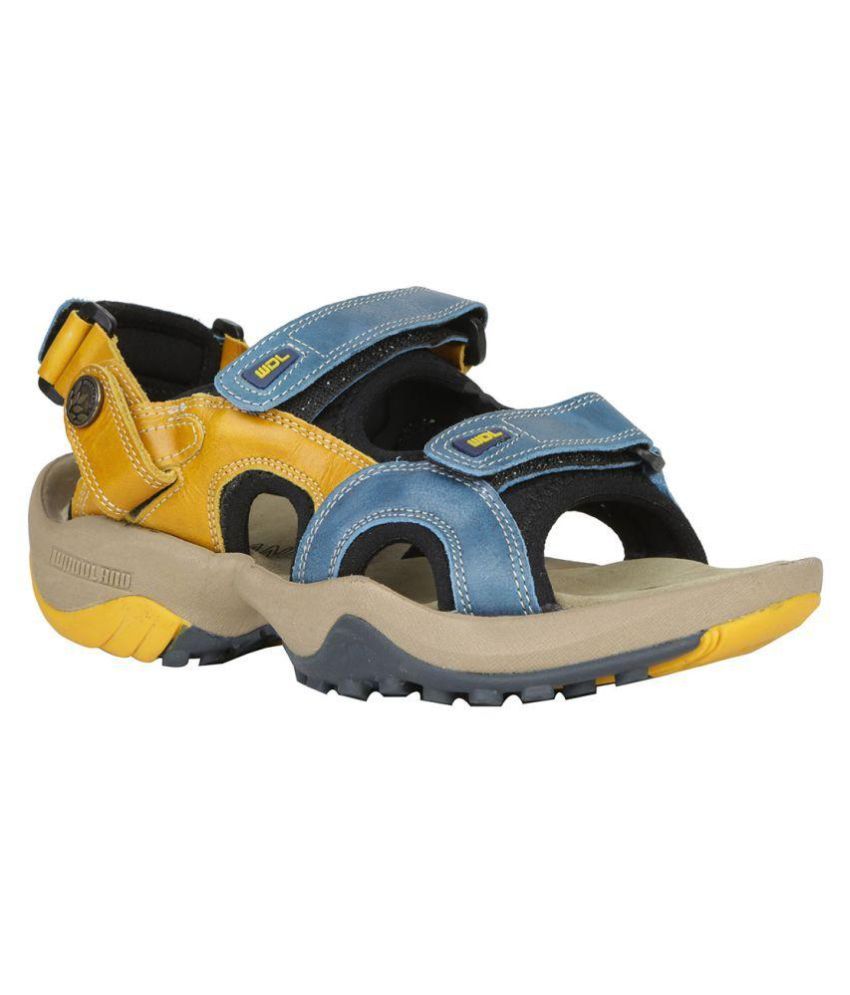 Woodland Leather GD 1033111Y15 Blue Floater Sandals - Buy Woodland Leather  GD 1033111Y15 Blue Floater Sandals Online at Best Prices in India on  Snapdeal