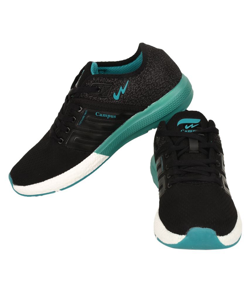 Campus Battle Black Running Shoes Buy