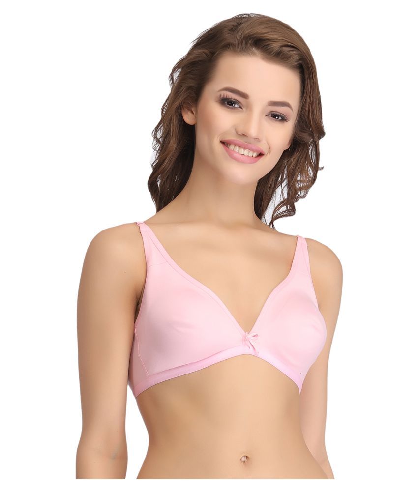     			Clovia Poly Cotton T-Shirt/ Seamless Bra