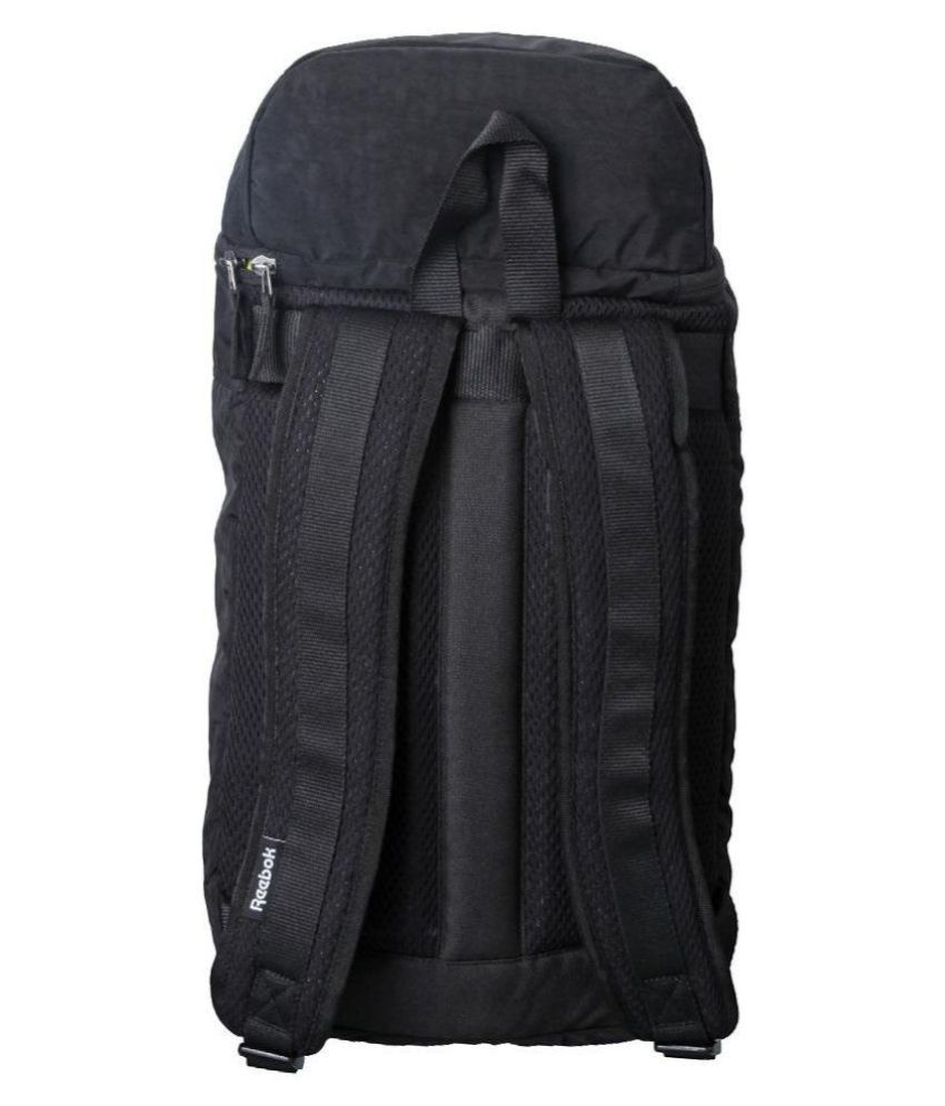 Reebok Black Polyester College Bag