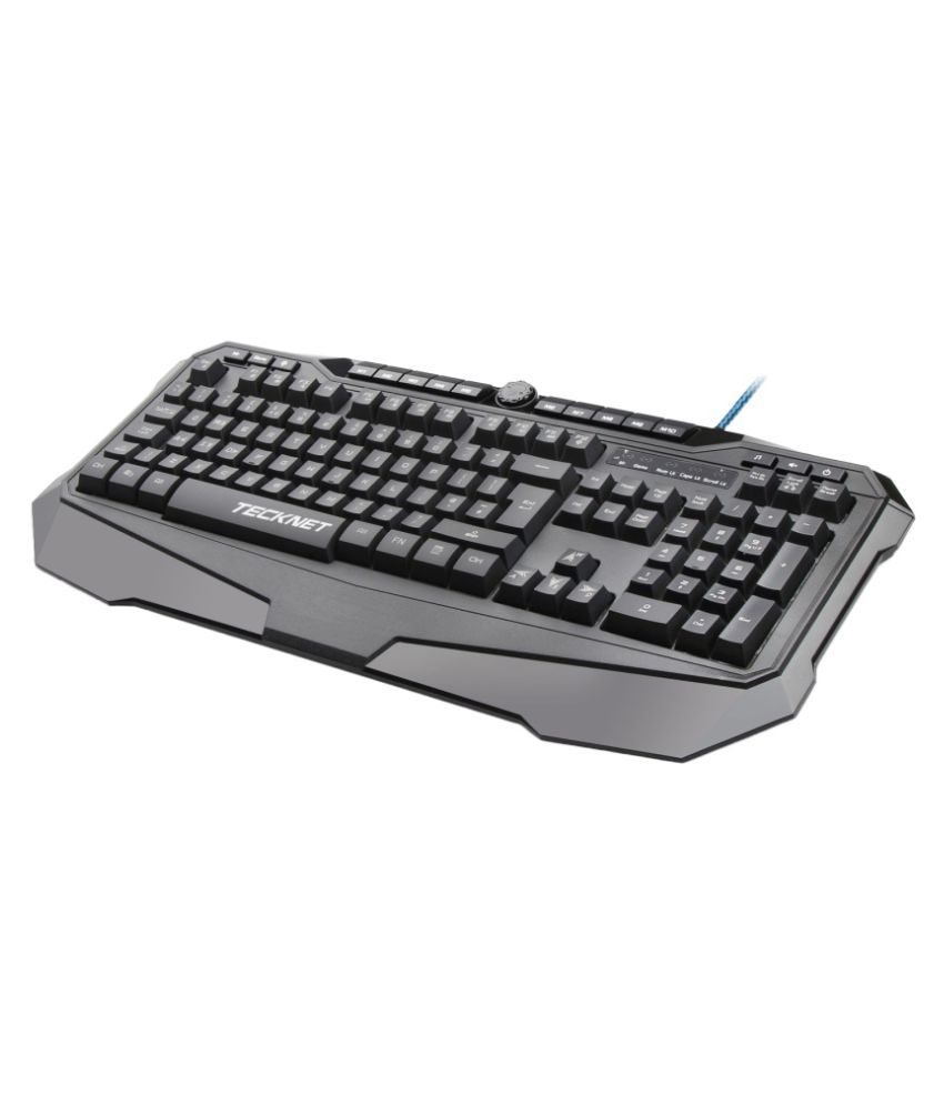 Buy Tecknet X702 Gryphon Illuminated Programmable Gaming Keyboard