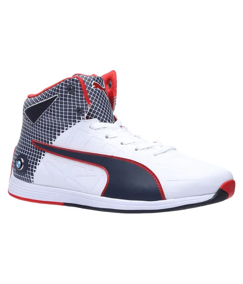 Puma BMW MS evoSPEED Mid H2T Sneakers White Casual Shoes Buy