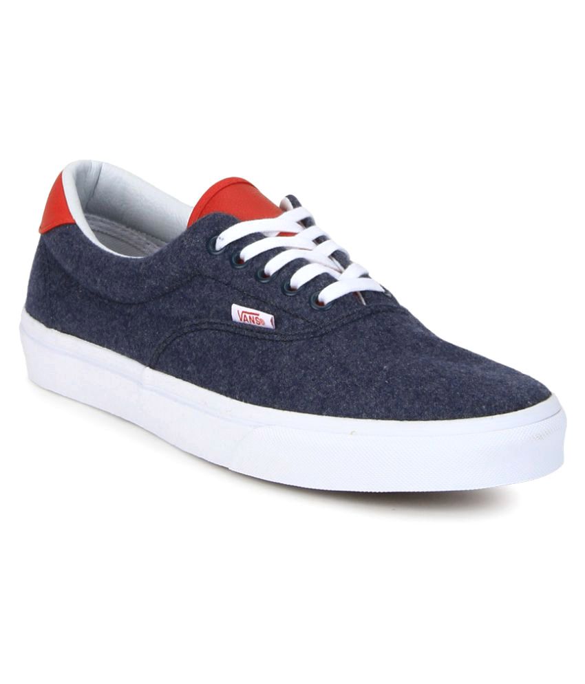 vans era navy blue sneakers snapdeal