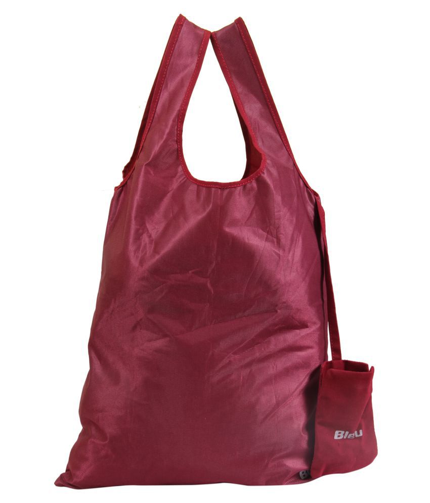 Bleu Duffle Bag backpacks tote bags travel pauch Maroon - Buy Bleu ...