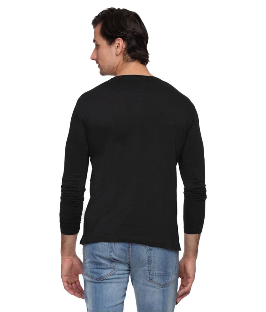 men black henley shirt