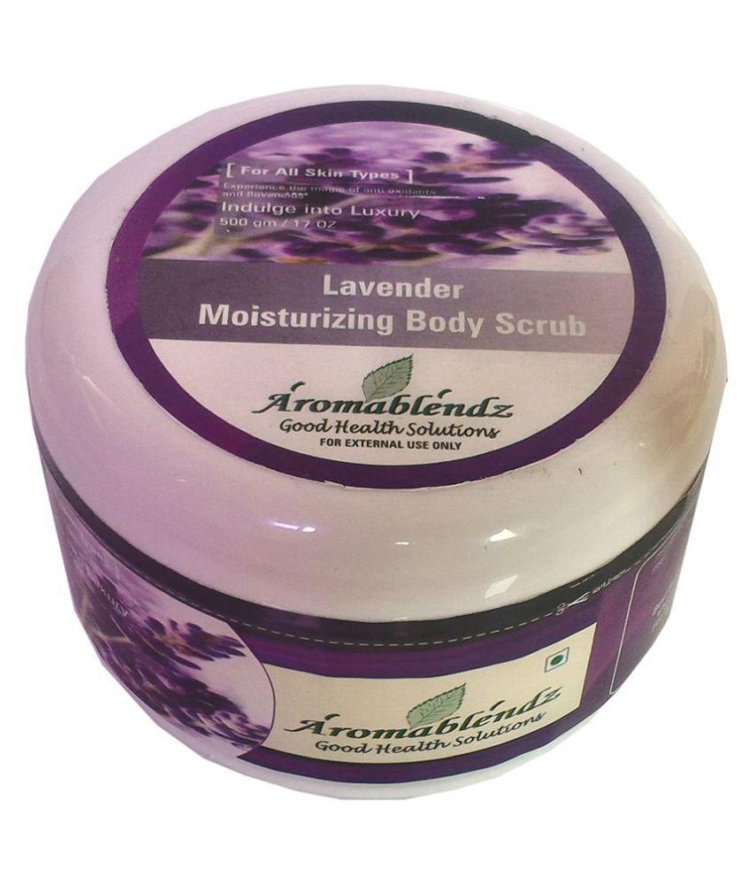 Aromablendz Lavender Body Polishing Body Scrub 500 gm Buy Aromablendz