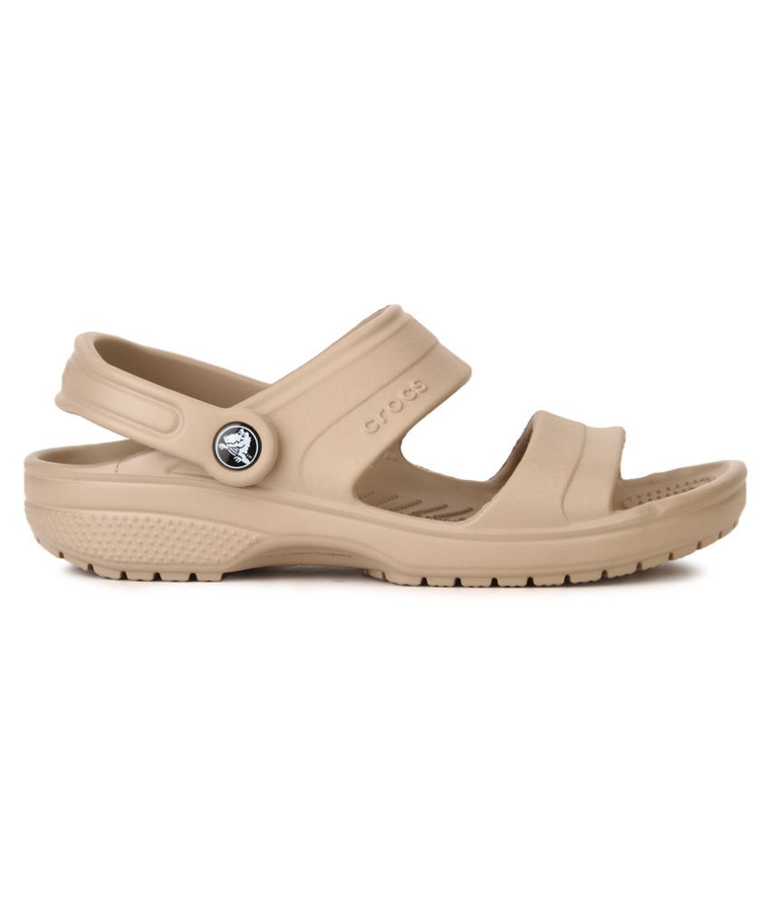 light tan crocs