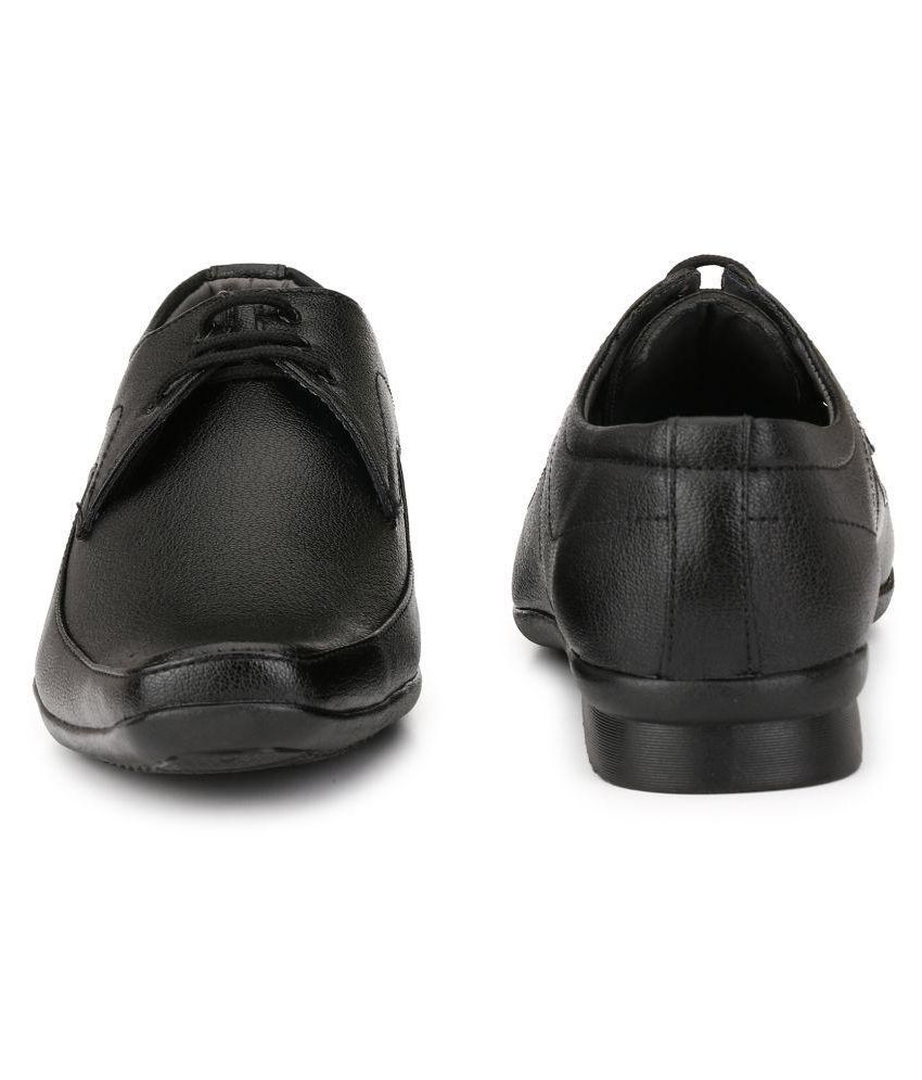 Imcolous Black Derby NonLeather Formal Shoes Price in India Buy