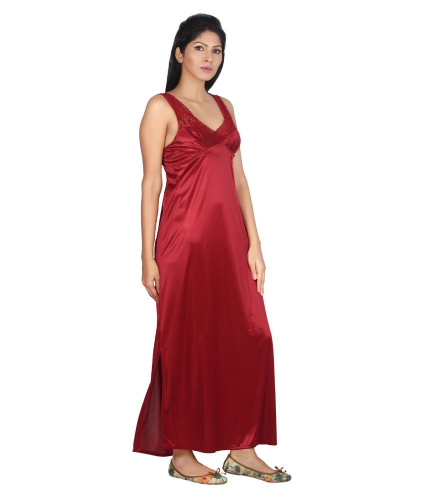 Buy Carrel Silk Nighty & Night Gowns Online at Best Prices in India