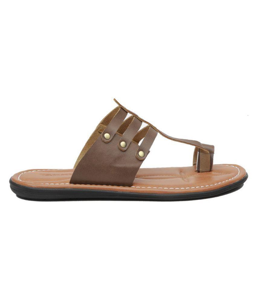 tan color slippers