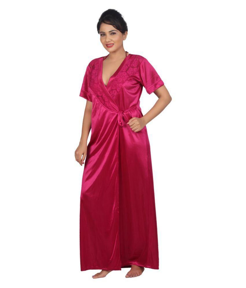 Buy Carrel Silk Nighty & Night Gowns Online at Best Prices in India