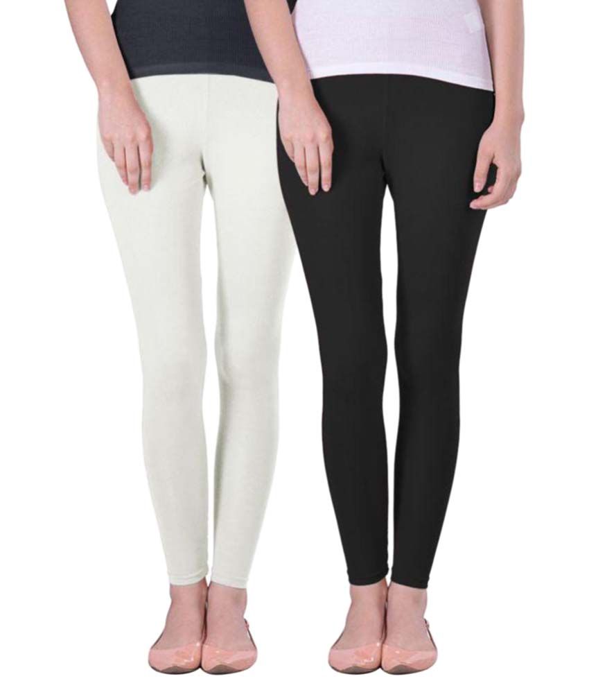 Lux Lyra legging Cotton Lycra Pack of 2 Leggings Price in India Buy