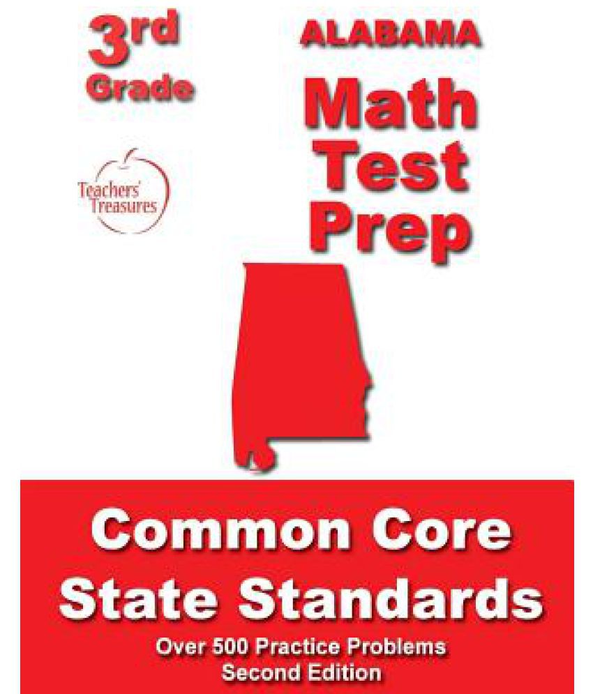 Alabama 3rd Grade Math Test Prep Common Core State Standards Buy