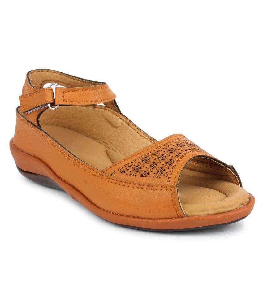 tan beige flats