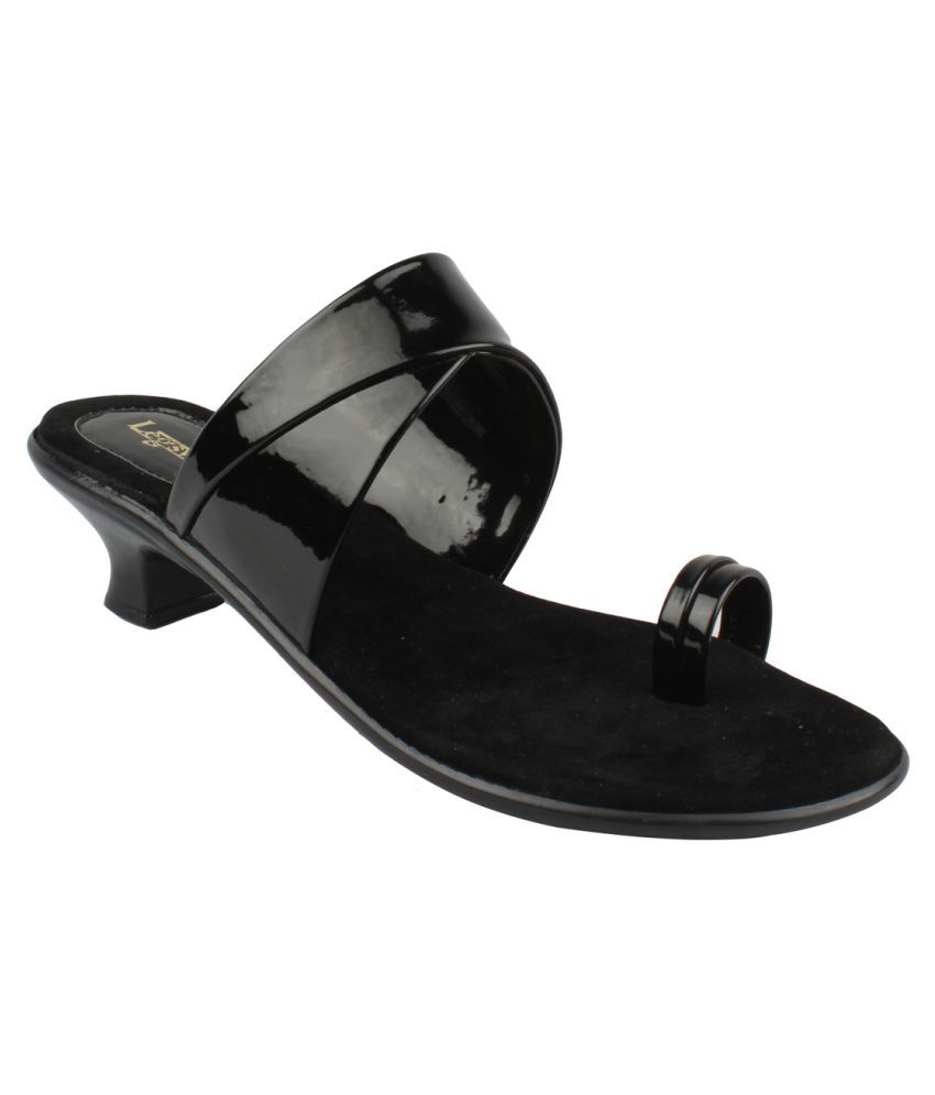 Legsway Black Kitten Heels Price in India- Buy Legsway Black Kitten Heels Online at Snapdeal