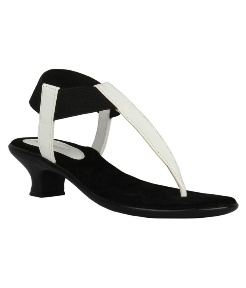 Legsway - White Women's Cone Heel Heels