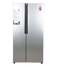 Haier 565 Ltr HRF-618SS Side by Side Refrigerator - Stainless Steel