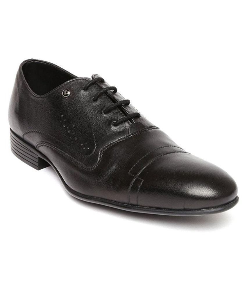 invictus black formal shoes