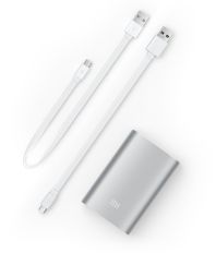 Mi 10000 mAh Power Bank (Silver)