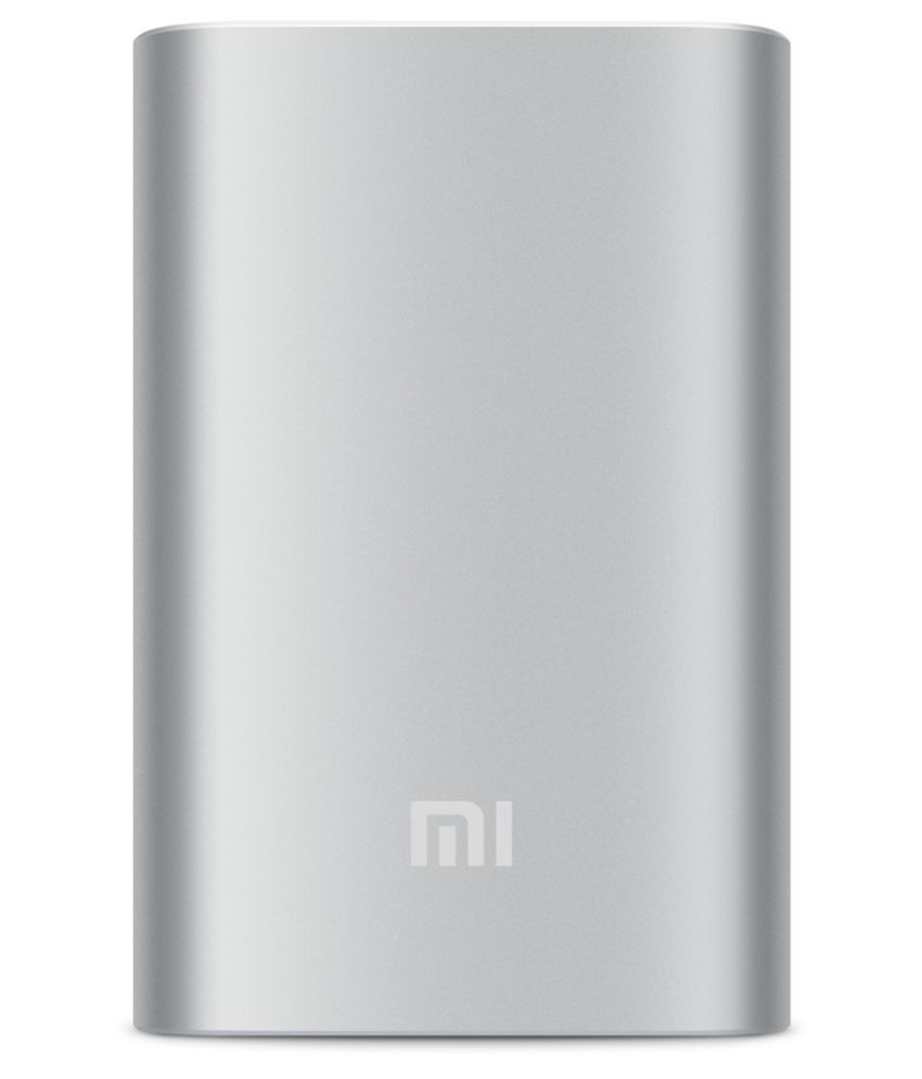     			Mi 10000 mAh Power Bank (Silver)