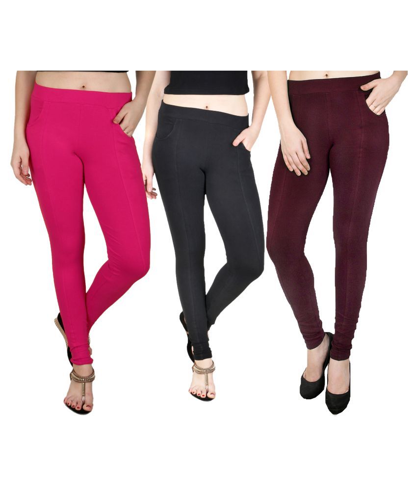 cotton lycra jeggings