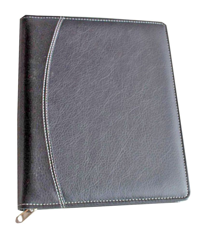 Renown Black Leather Diary: Buy Online at Best Price in India - Snapdeal
