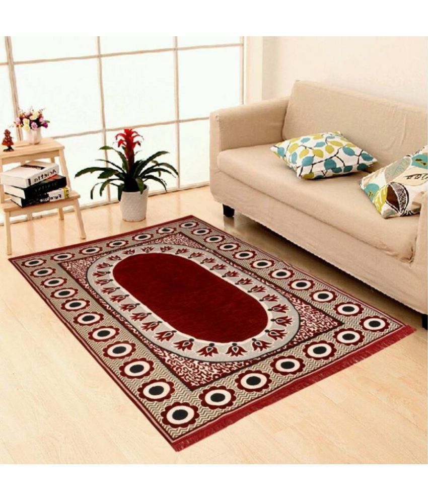     			Zesture Bring Home Multi Chenille Carpet Contemporary 4x6 Ft.