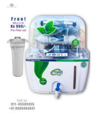 Florentine Lotus Green RO+UV+UF+TDS +Mineral Cartridge ROUVUF Water Purifier