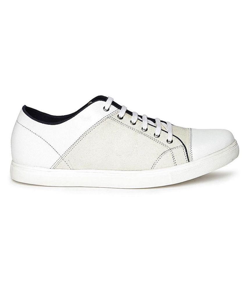 Roadster Sneakers White Casual Shoes - Buy Roadster Sneakers White ...