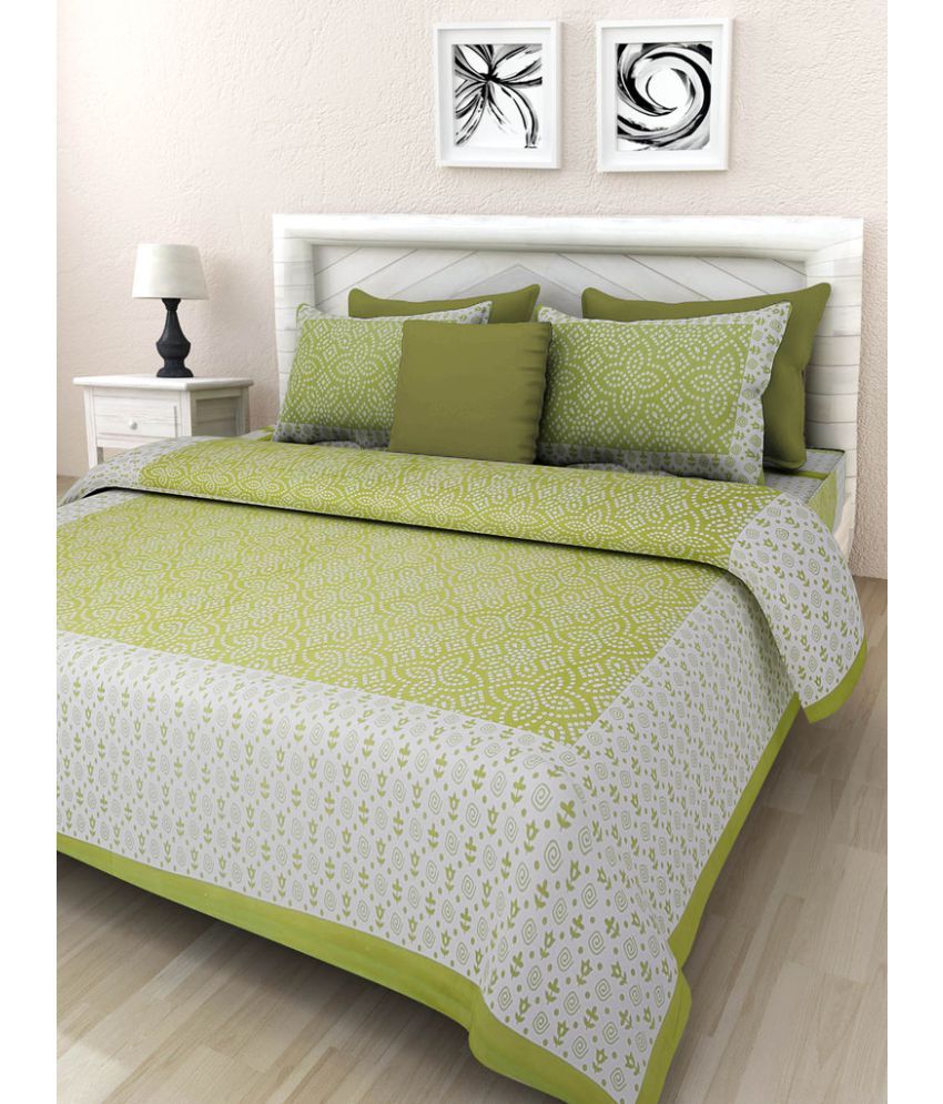 UniqueChoice King Cotton Multi Traditional Bed Sheet Buy UniqueChoice